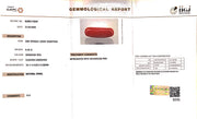 6.42/CT Natural Red Coral With Govt. Lab Certificate